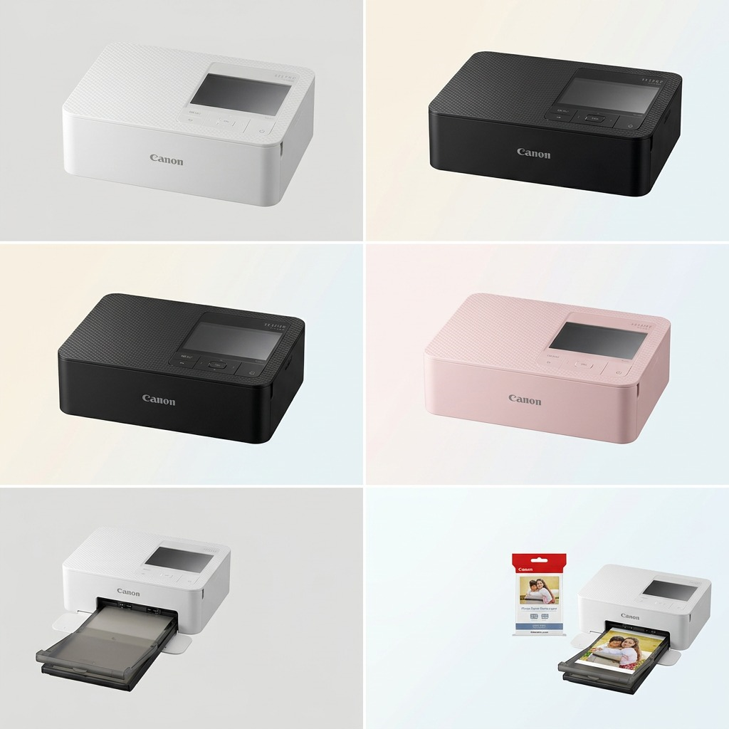 Canon SELPHY CP1500 – Compact Photo Printer (White)