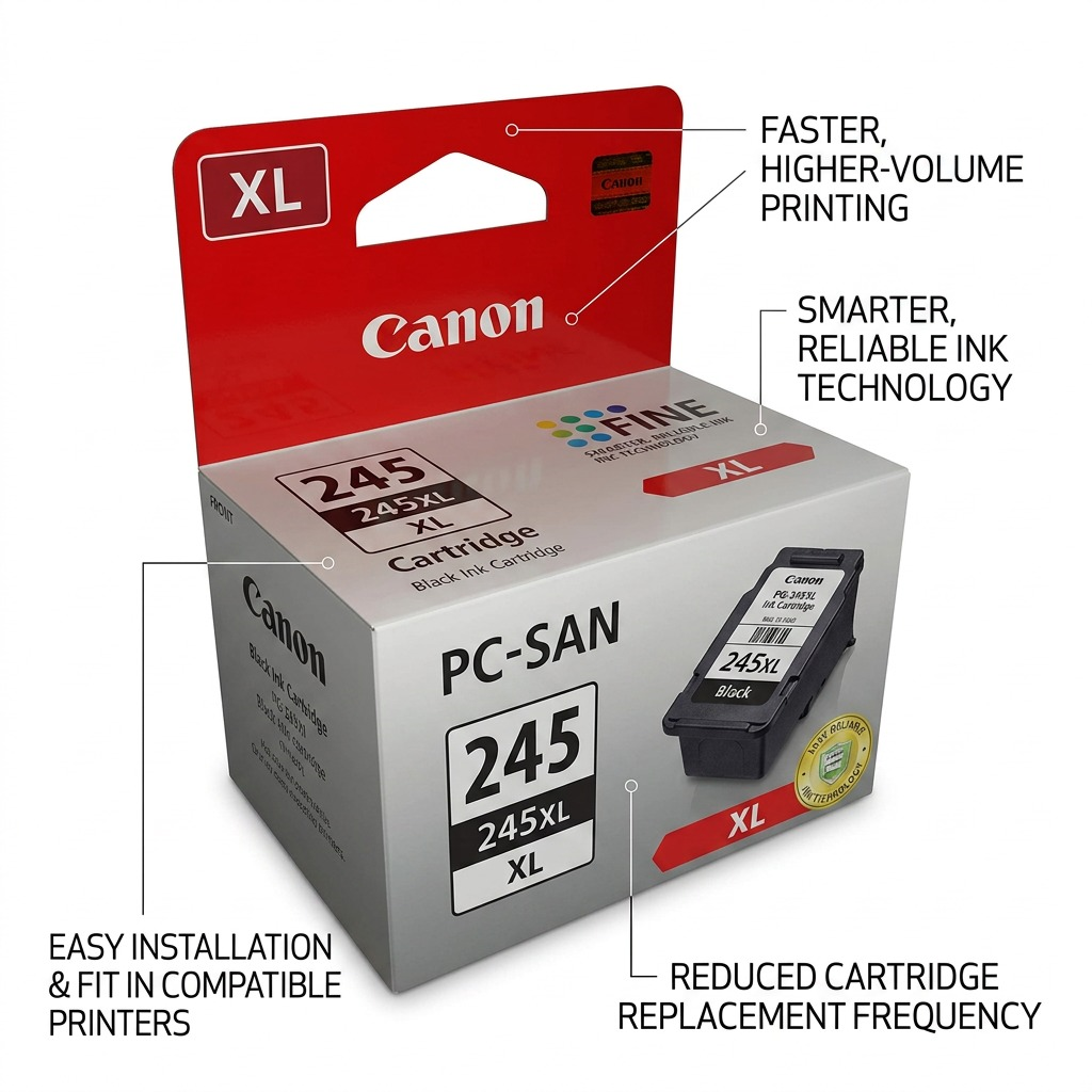 Canon PG-245XL – Black Cartridge