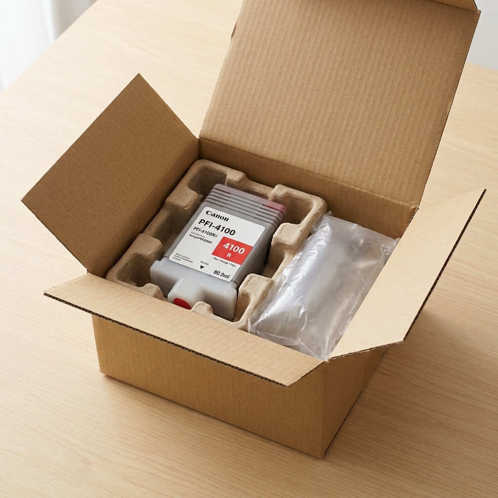 Canon PFI-4100 – Red Ink Tank