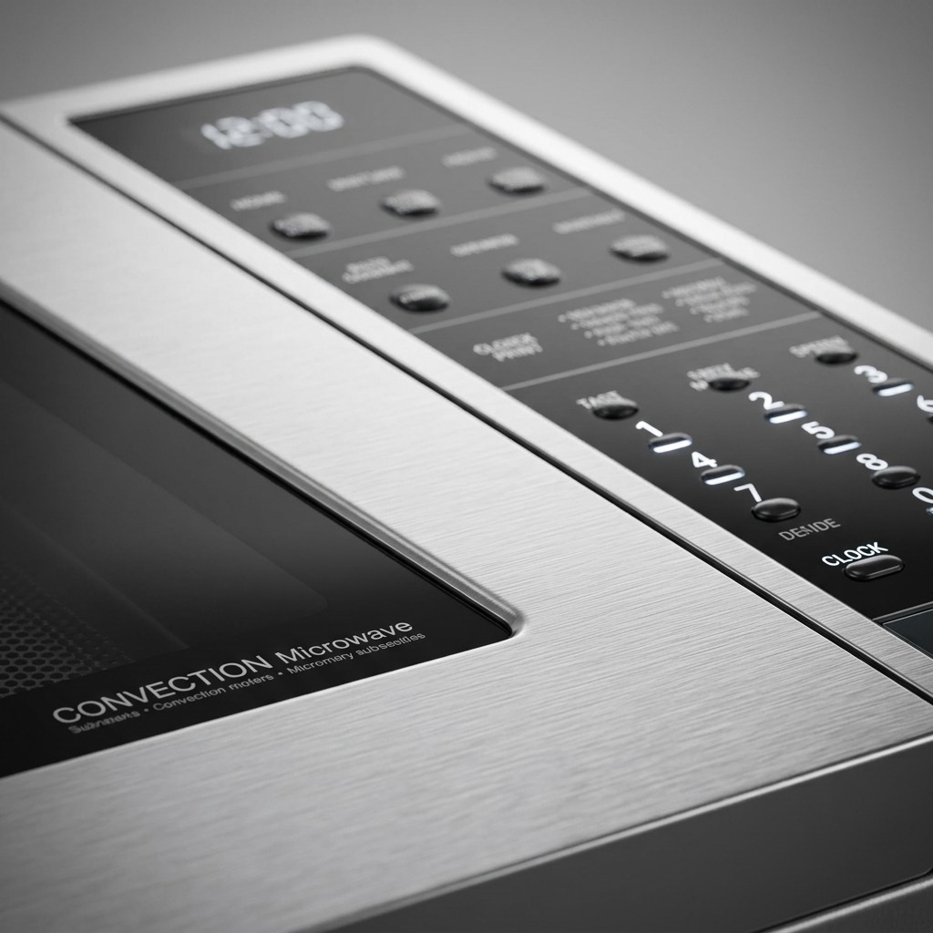 Sharp SMC1585KS Carousel Convection Microwave Oven - 1.5 cu. ft. 900W Stainless Steel