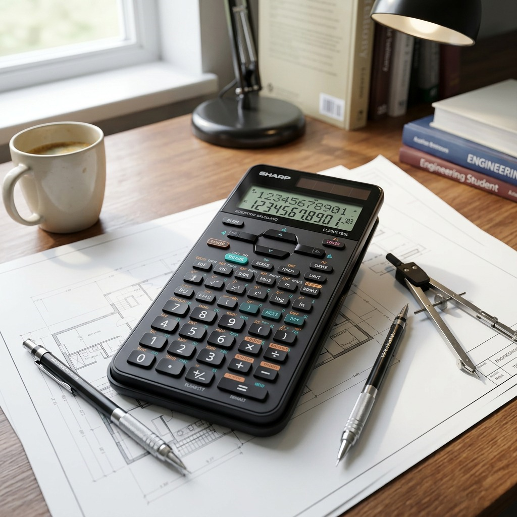 Sharp EL-546XTBSL – Scientific Calculator