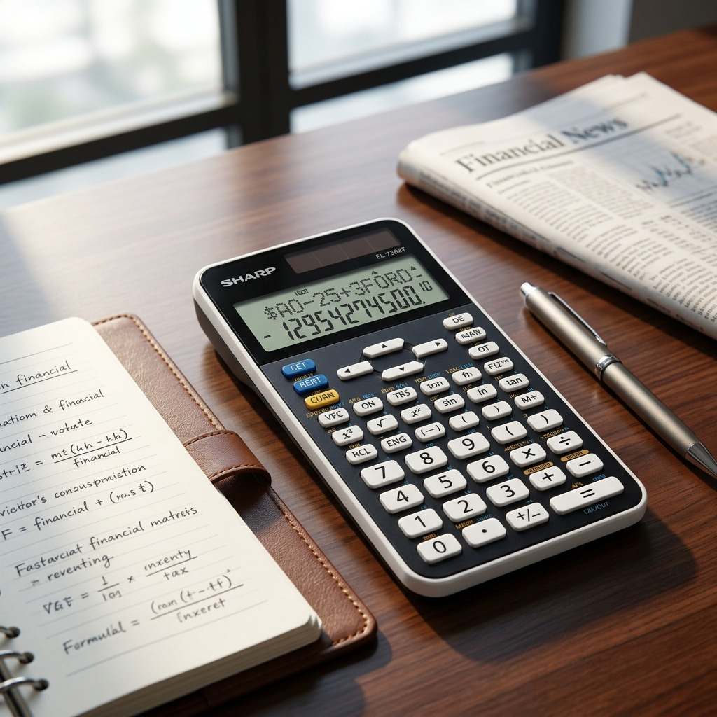 Sharp EL-738XT – Financial Calculator