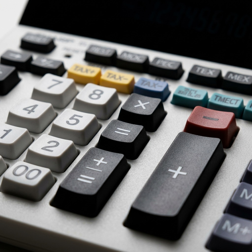 Sharp EL-DP9001 12 Digit 5 Line Display Paperless Printing Calculator