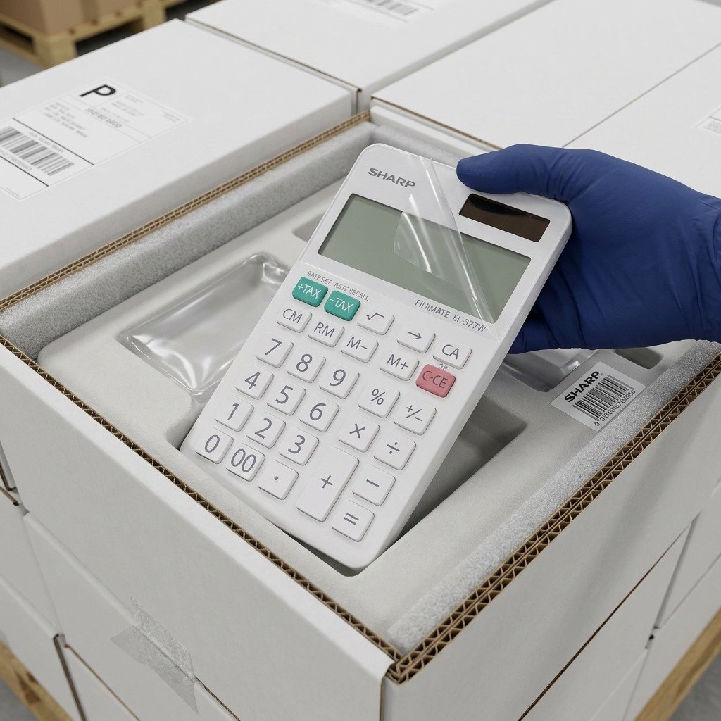 Sharp EL-377W Twin Power 10-Digit Desktop Calculator