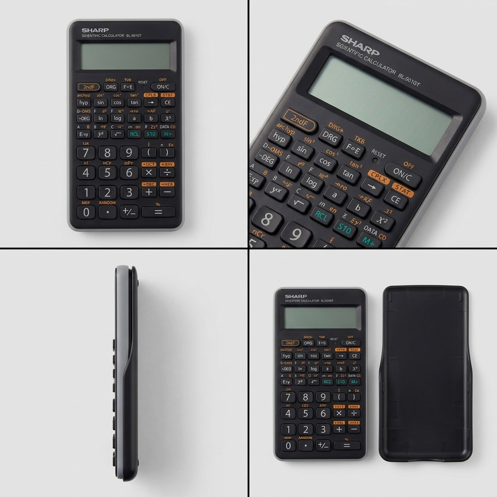 Sharp EL-501XTGY – Scientific Calculator