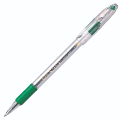 R.S.V.P. Ballpoint Pen, (1.0mm), Green Ink