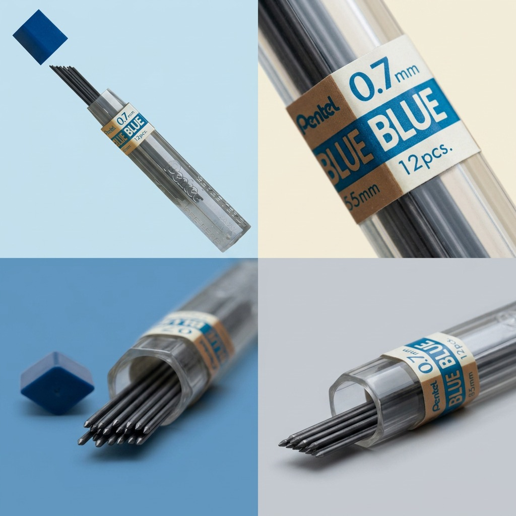 Refill Lead Blue (0.7mm) Medium, 12 Leads per Tube