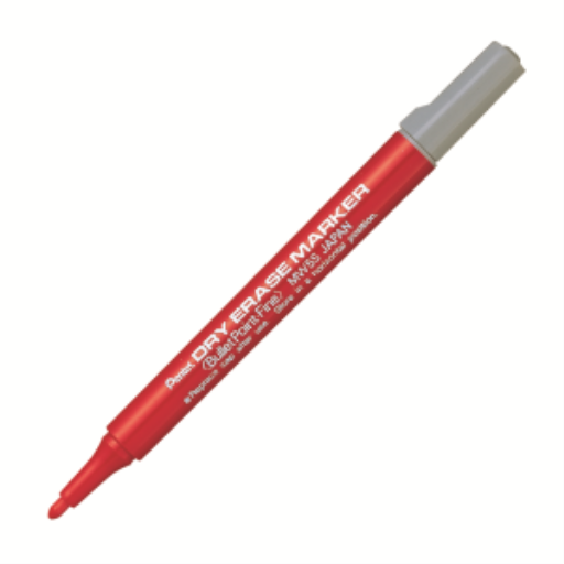 Pentel Dry Erase Marker (3.0mm), Red Ink