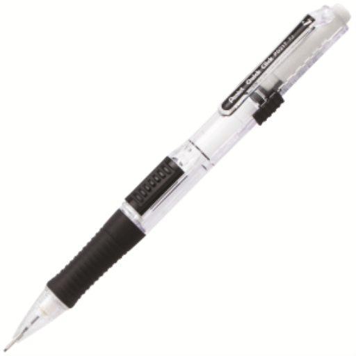Quick Click Retractable Mechanical Pencil (0.7mm), Black Barrel