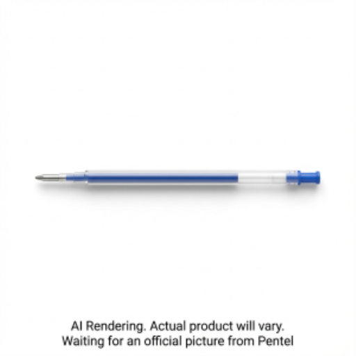 Refills for Pentel Ballpoint Pens (BK91, BK93, BK93CR, BK66M, BK410), (1.0mm), Blue Ink, 2-Pack Pouch