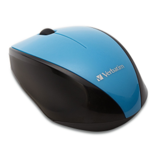 Verbatim Wireless Multi-Trac Blue LED Mouse – Blue (97993)