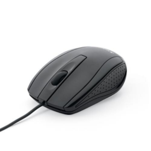 Verbatim Corded Notebook Optical Mouse – Black (98106)