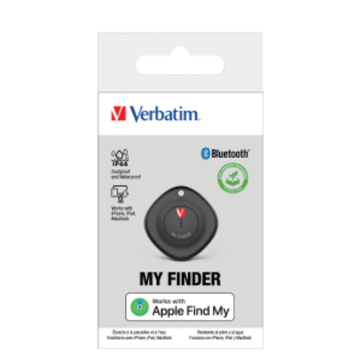 Localisateur Bluetooth Verbatim My Finder – 1 unité, noir (32130)