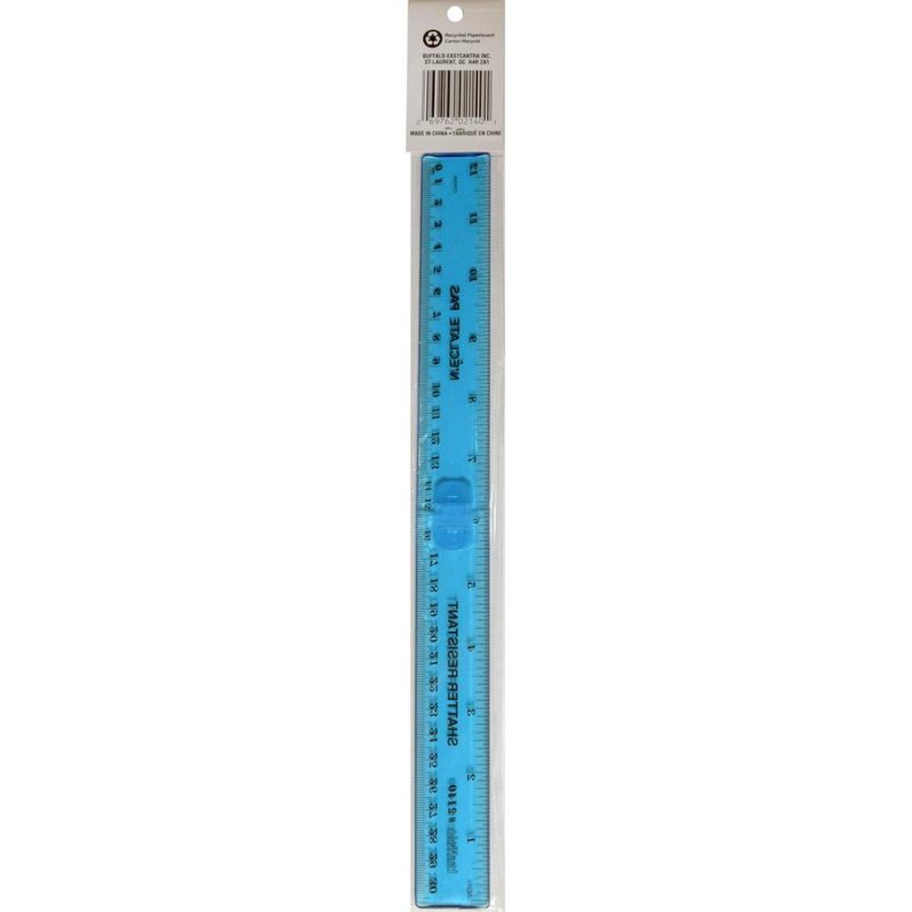 Buffalo Folding Ruler 30cm with Integrated Protractor