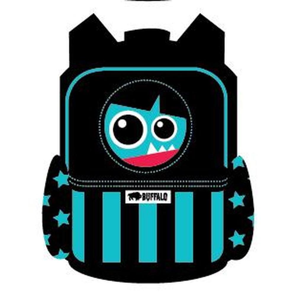 Buffalo Monster-Print Backpack with Padded Straps