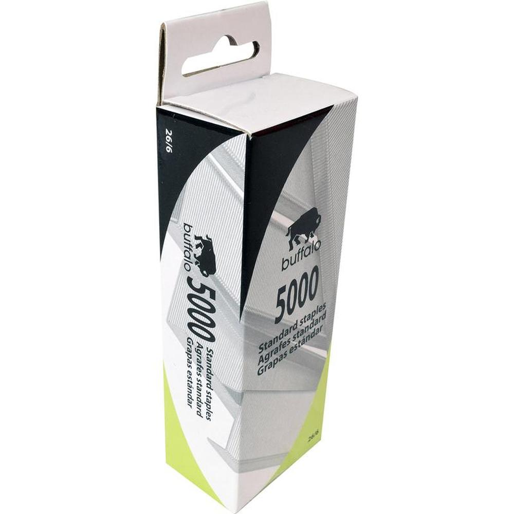 Buffalo Standard Staples 26/6 - Box of 5000
