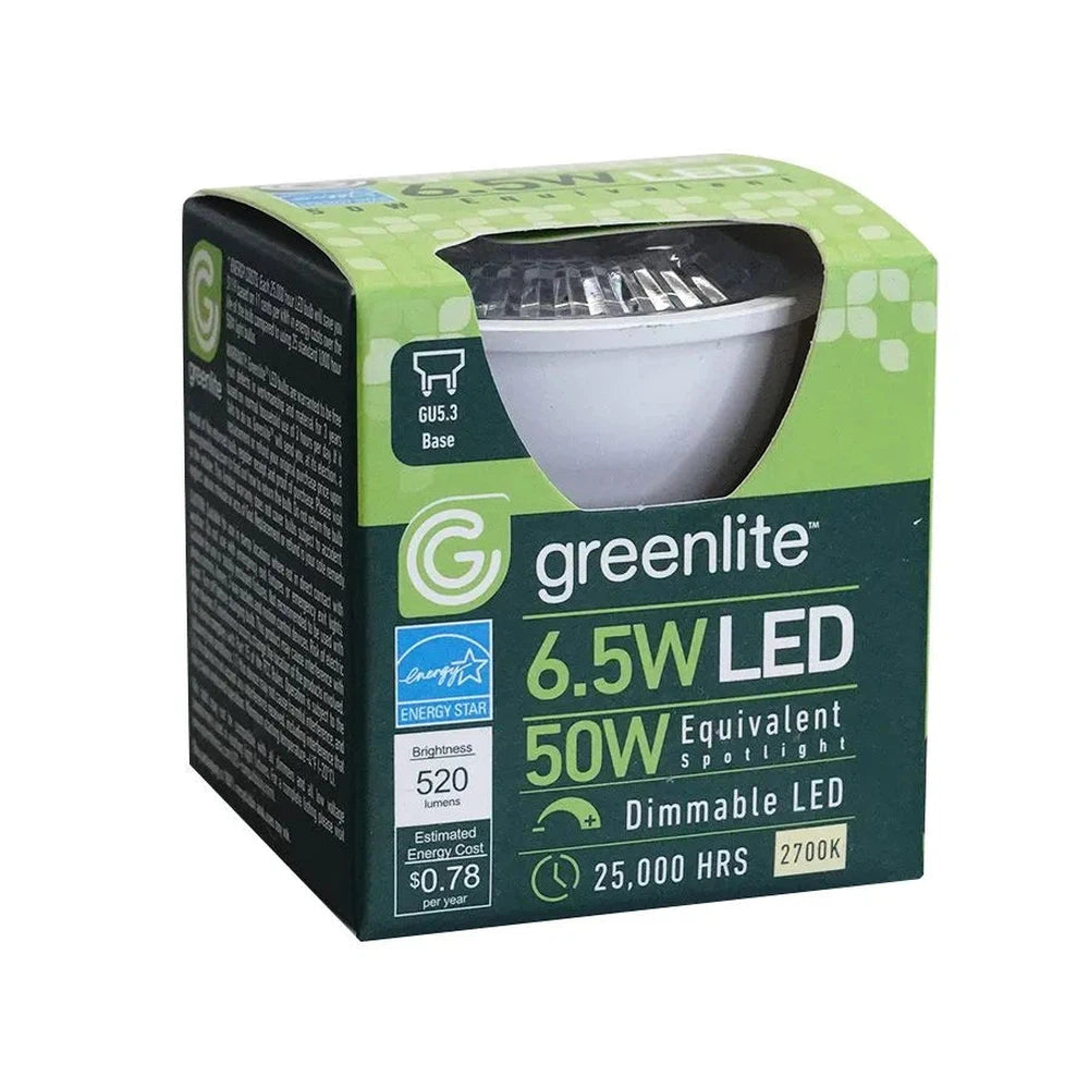 Ampoule DEL MR16 12V 6.5W graduelle