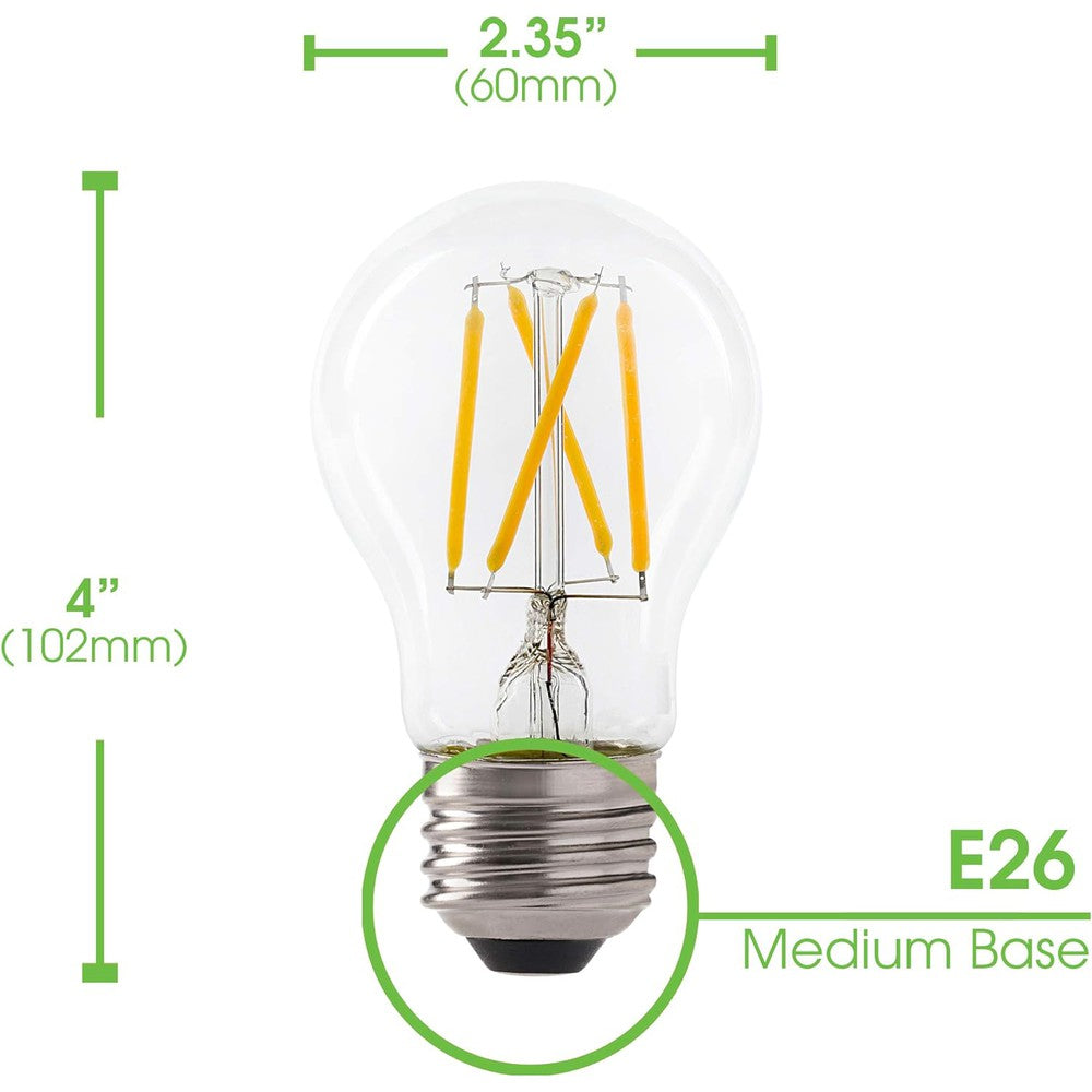 Ampoule LED à filament A15 graduelle 4W 2700K