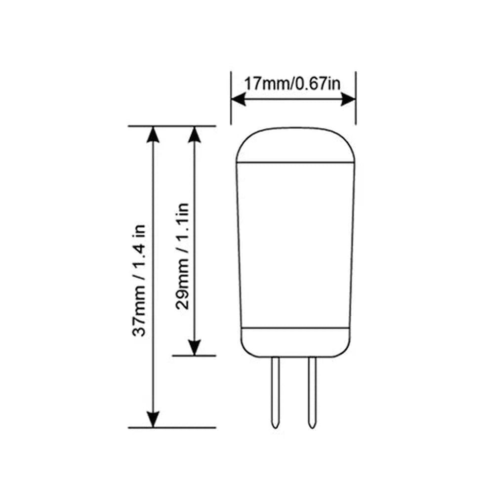 Ampoule LED G6.35 3W 3000K - 5/pqt