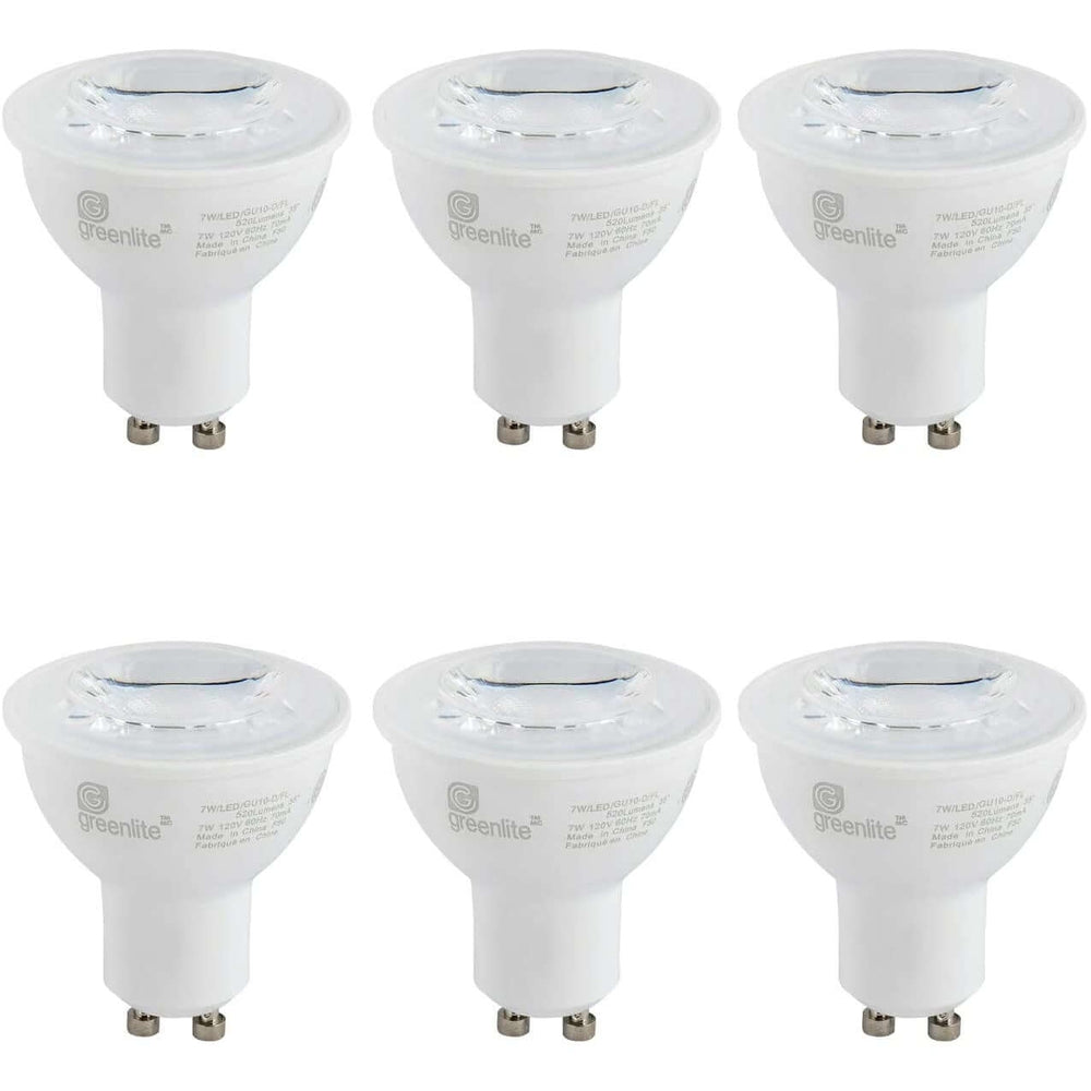 Ampoule LED GU10 graduelle 6.5W 2700K - 6/pqt