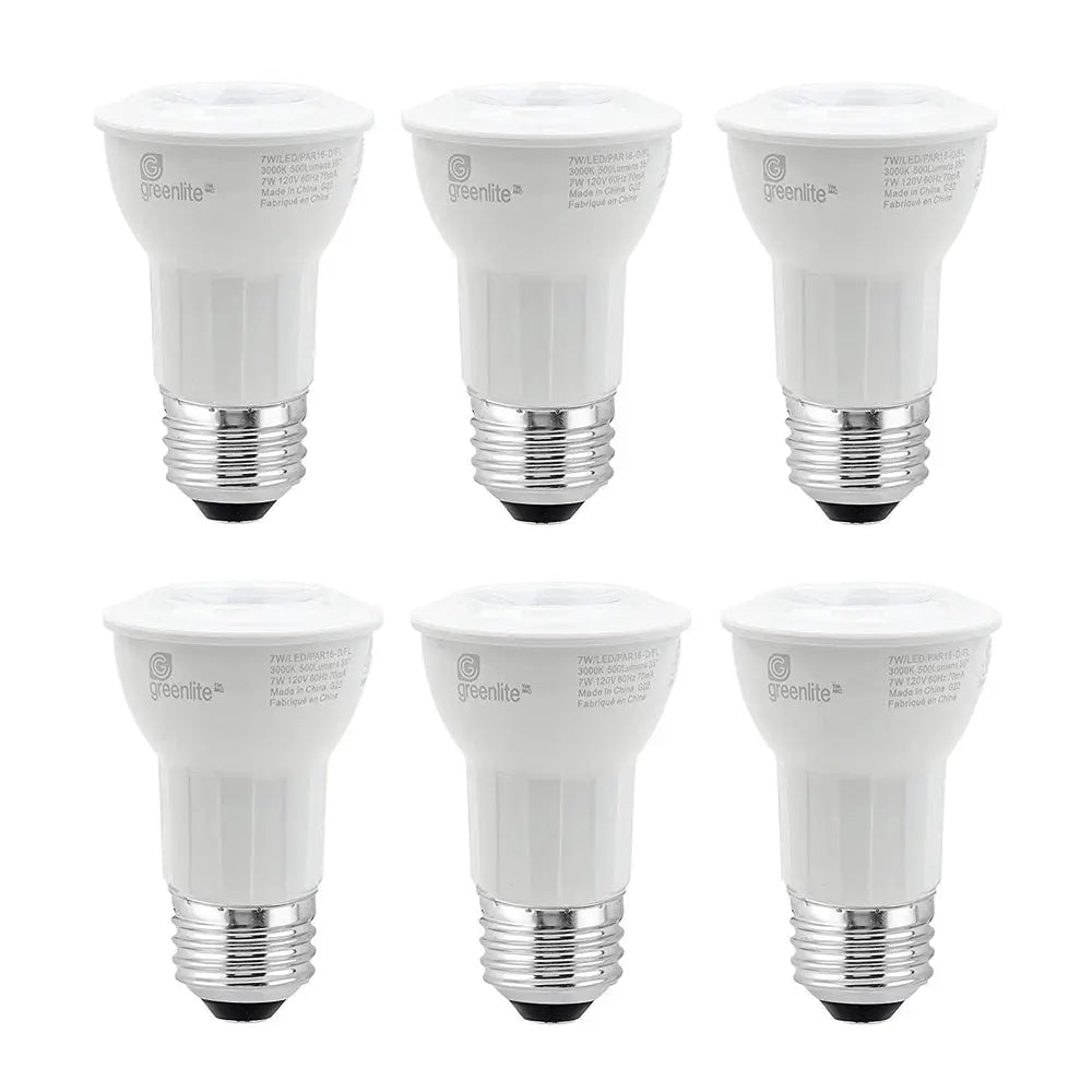 Ampoule LED PAR16 graduelle 7W 3000K - 6/pqt