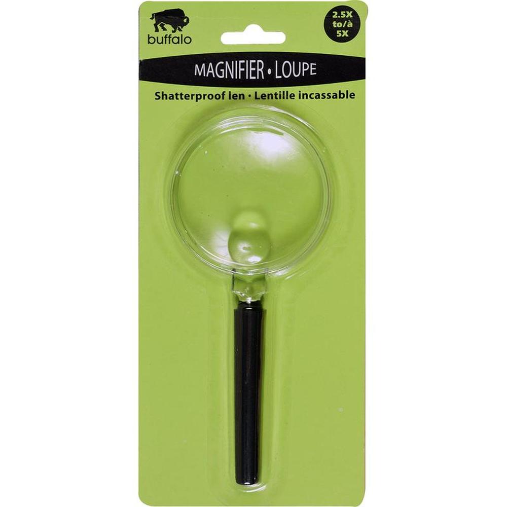 Buffalo Plastic Magnifier 6.5cm - Compact & Versatile