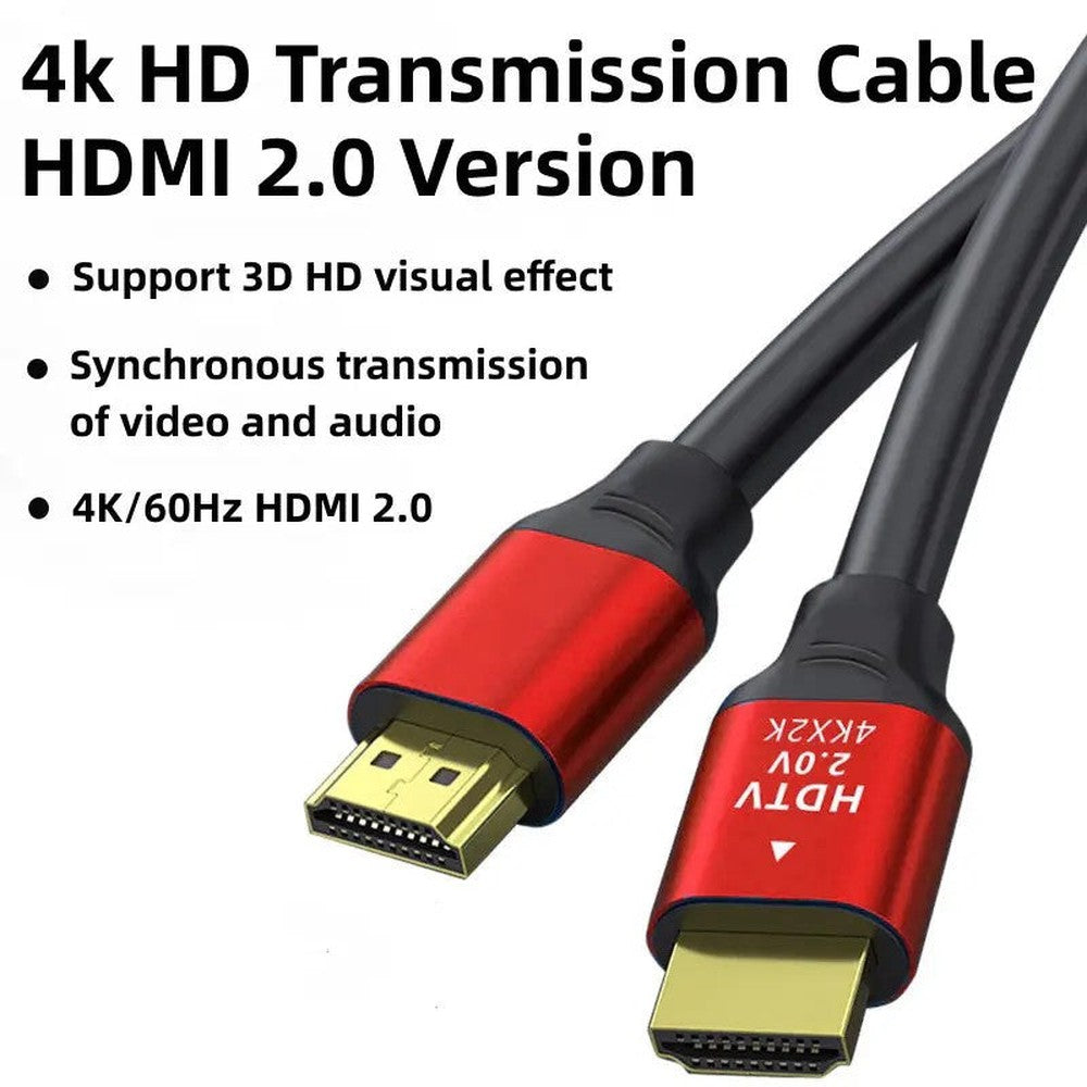 Câble HDMI 2.0 4K UHD 18Gbps HDR 3D