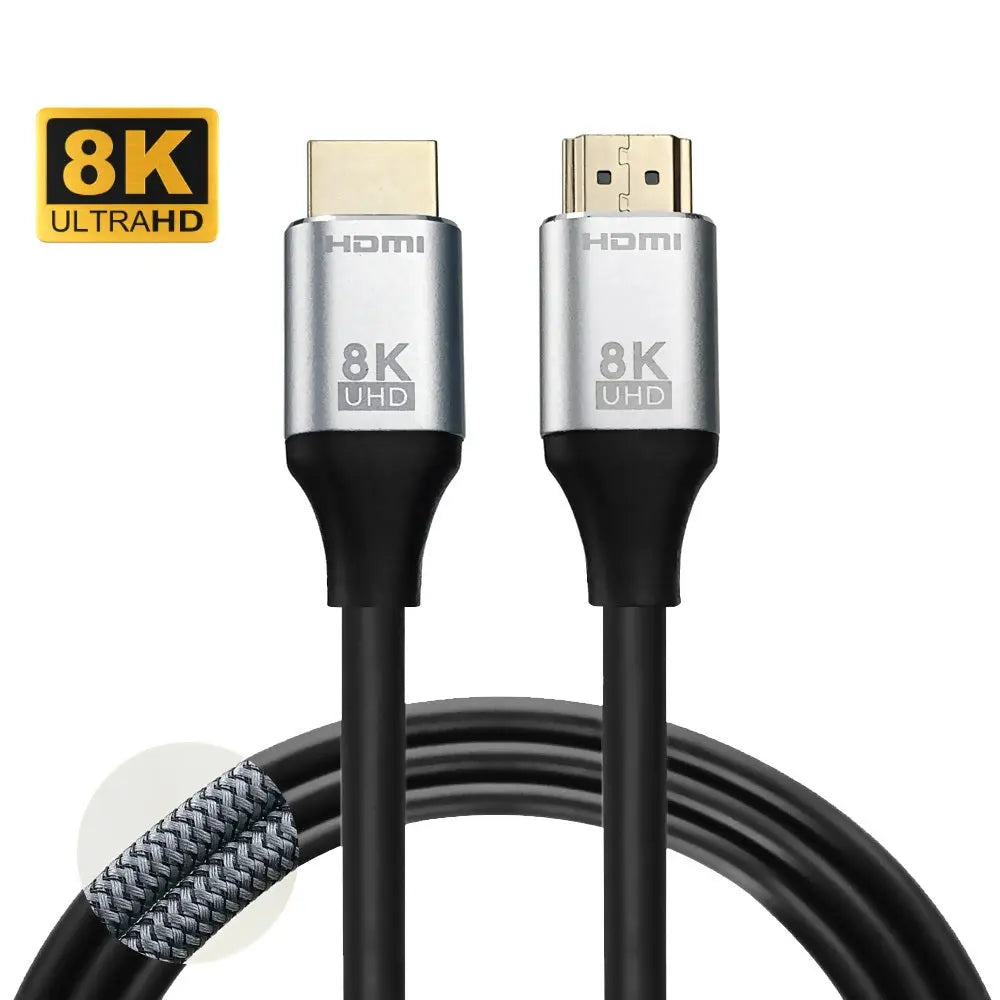 Câble HDMI 2.1 tressé 8K Ultra Haute Définition 48Gbps HDR 3D Mlink