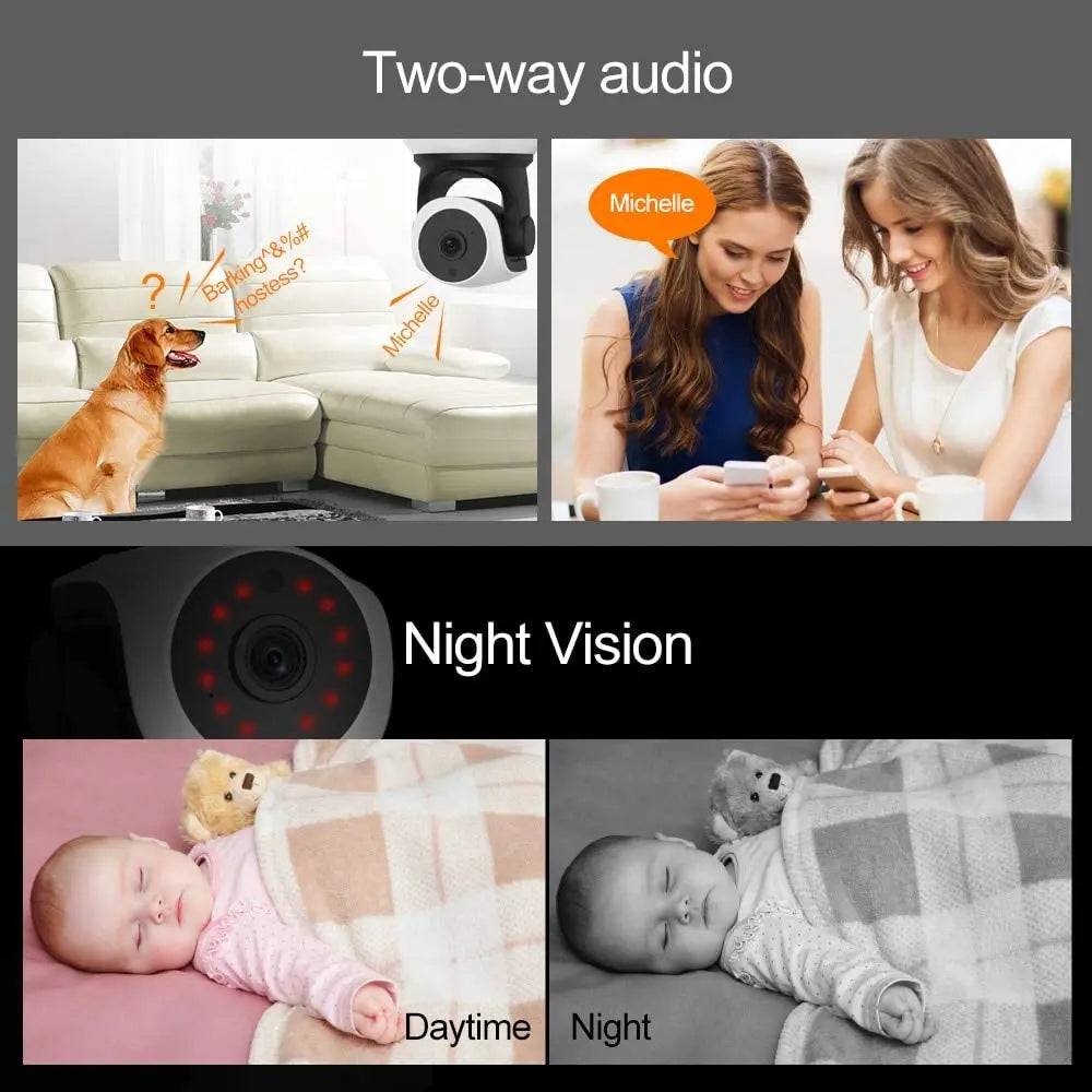Caméra HD motorisée Wi-Fi Smart IP 3.0 MP VStarcam C24S