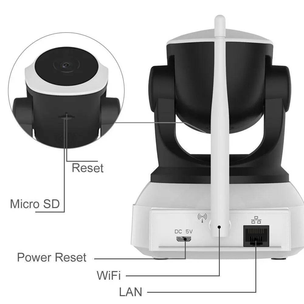 Caméra HD motorisée Wi-Fi Smart IP 3.0 MP VStarcam C24S