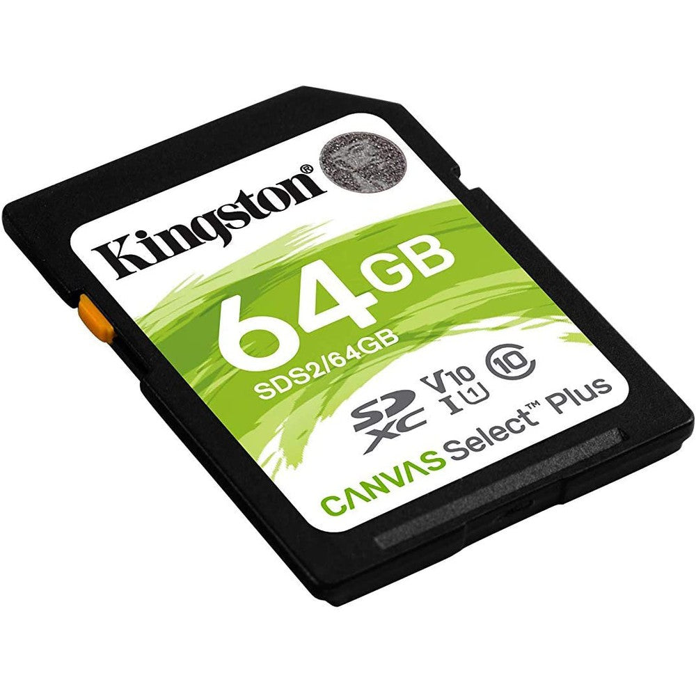 Carte SD Kingston Canvas Select Plus 64Go