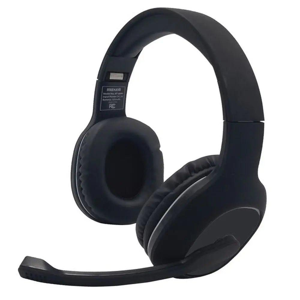 Casque d'écoute Bluetooth Maxell avec microphone sur perche