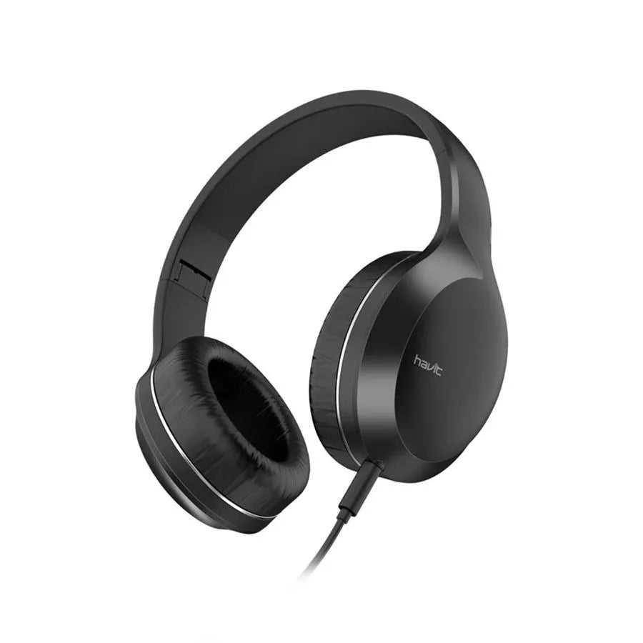 Casque d'écoute Havit H100d - Filaire Circum-Aural Noir avec Son Équilibré