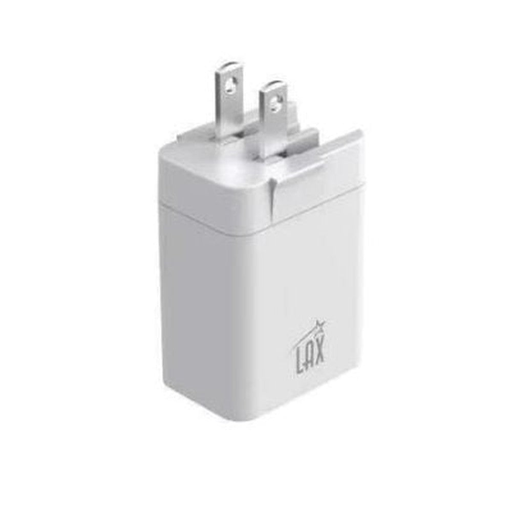 Chargeur USB mural LAX PD20W avec USB-A et USB-C