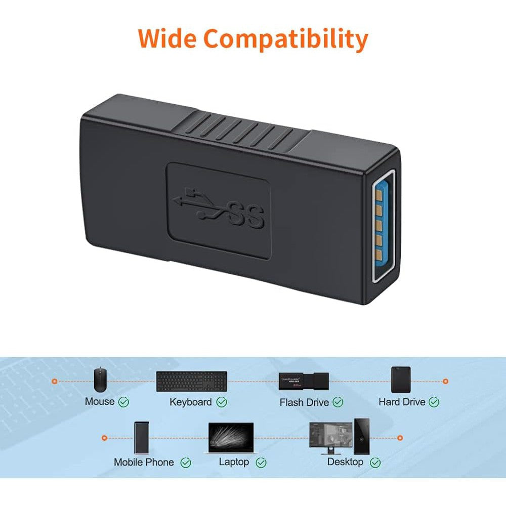 Coupleur USB 3.0 Femelle à Femelle