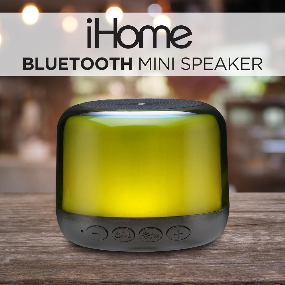 Haut-parleur Bluetooth portable et rechargeable avec lumières changeantes