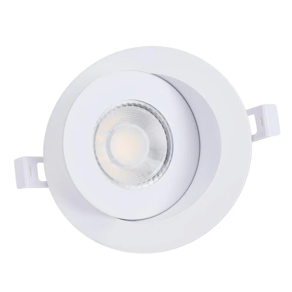 Luminaire encastré LED 4'' pivotant 9W avec sélection de température