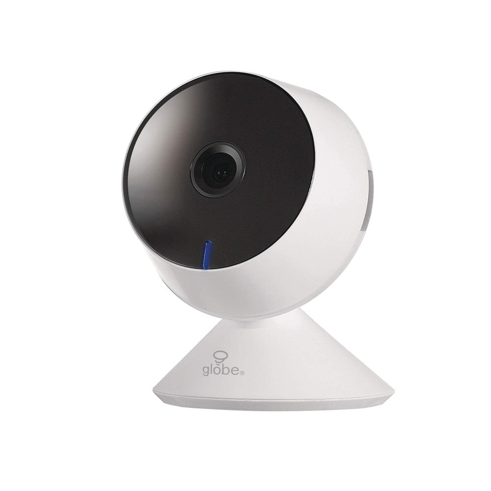 Caméra de sécurité intelligente Wi-Fi d'intérieur 1080p avec détection de mouvement - Globe #50147
