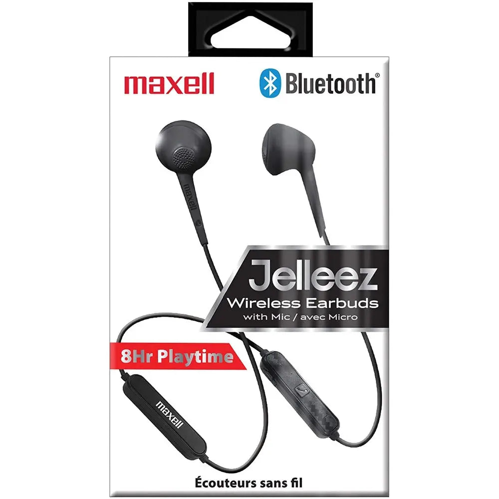 Écouteurs sans-fil Jelleez Bluetooth & micro - noir - MIDAN Electronic