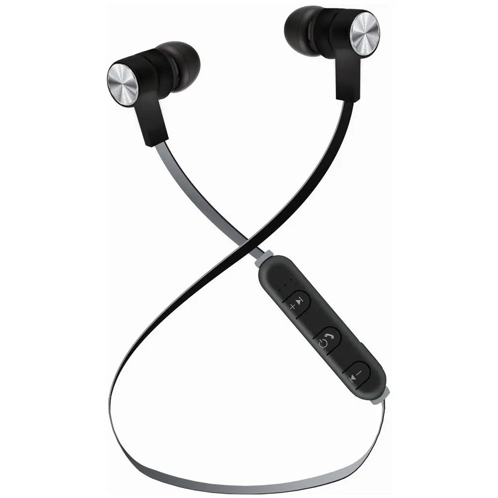 Écouteurs Bass 13 avec Bluetooth & micro - noir - MIDAN Electronic